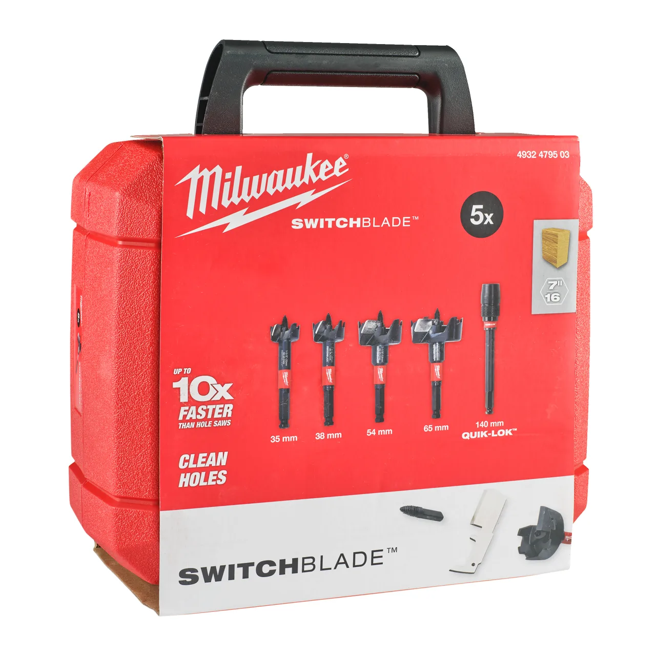 Coffret SWITCHBLADE™ Impact Rated Switchblade™ Selfeed Drill Bits