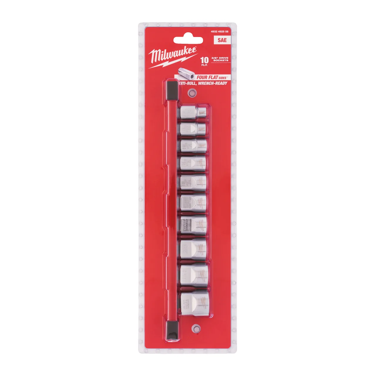 Set de douille 6 pans⅜″ impérial 10PC 3/8" Drive Chrome Socket Sets
