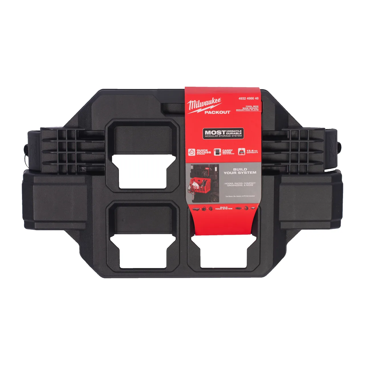 PACKOUT™ Mini plateau de montage latéral Packout Tool Box Mounting Plate Attachment