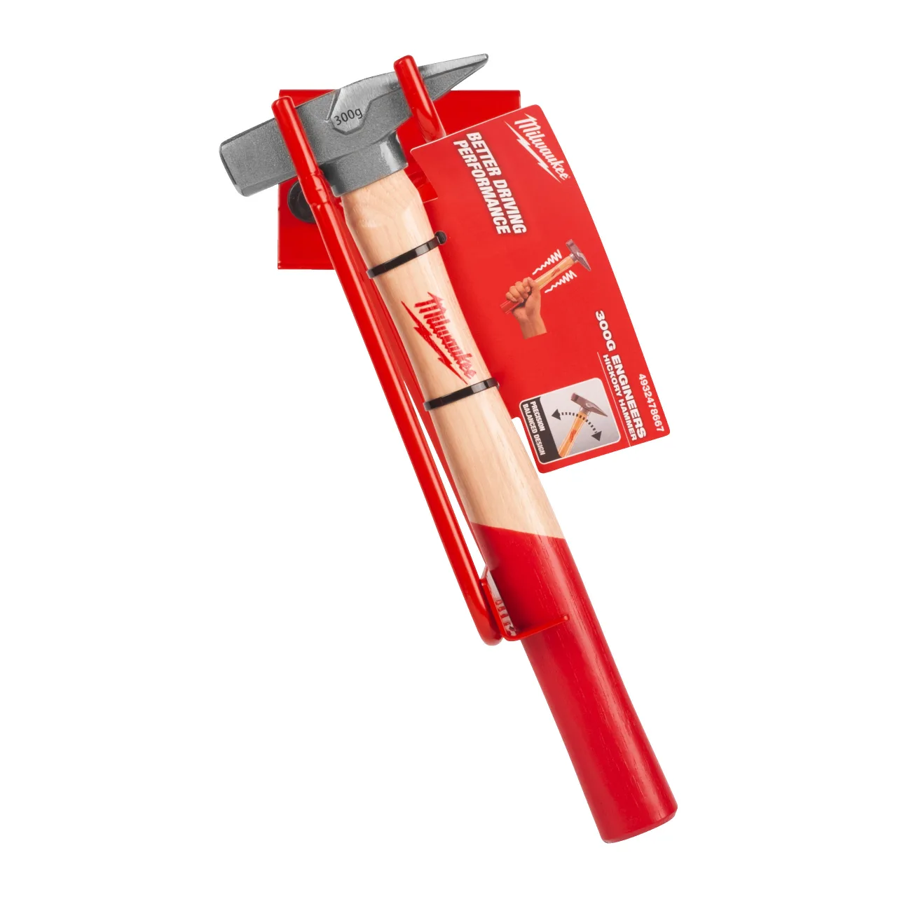 Marteau de serrurier manche bois 300g Engineers Hammer