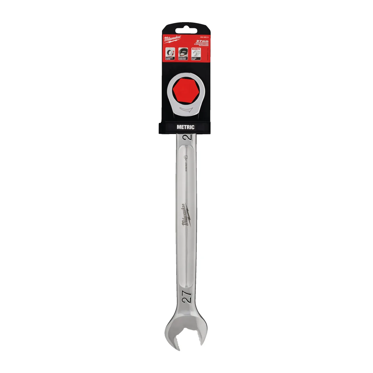 Clé mixte à cliquet Maxbite 27 mm Maxbite Ratcheting Spanner