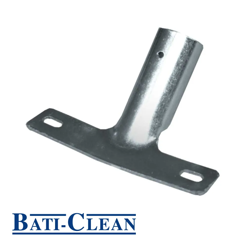 Porteur de manche - métal - Ø 22 x 115 mm - BATI-CLEAN