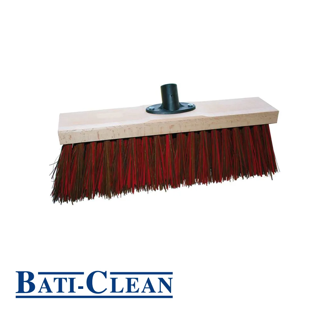 Balai de rue - bahia-elaston mix, quick fix - 400 mm - BATI-CLEAN