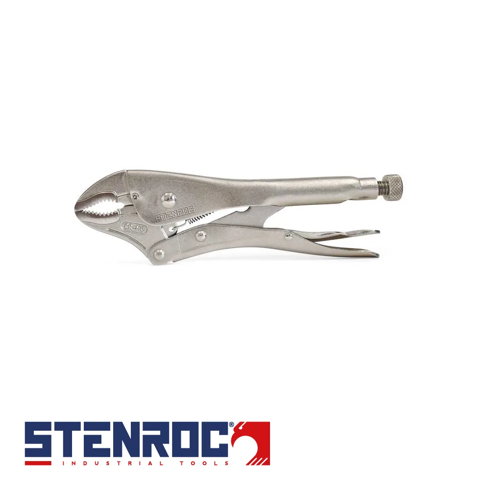 Pince-étau - 107-CJC, mâchoires courbes, coupe-câble - 175 mm - STENROC