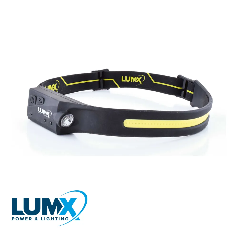 Lampe frontale LED - HL-350, rechargeable, 350 lm, IP X4 - LUMX