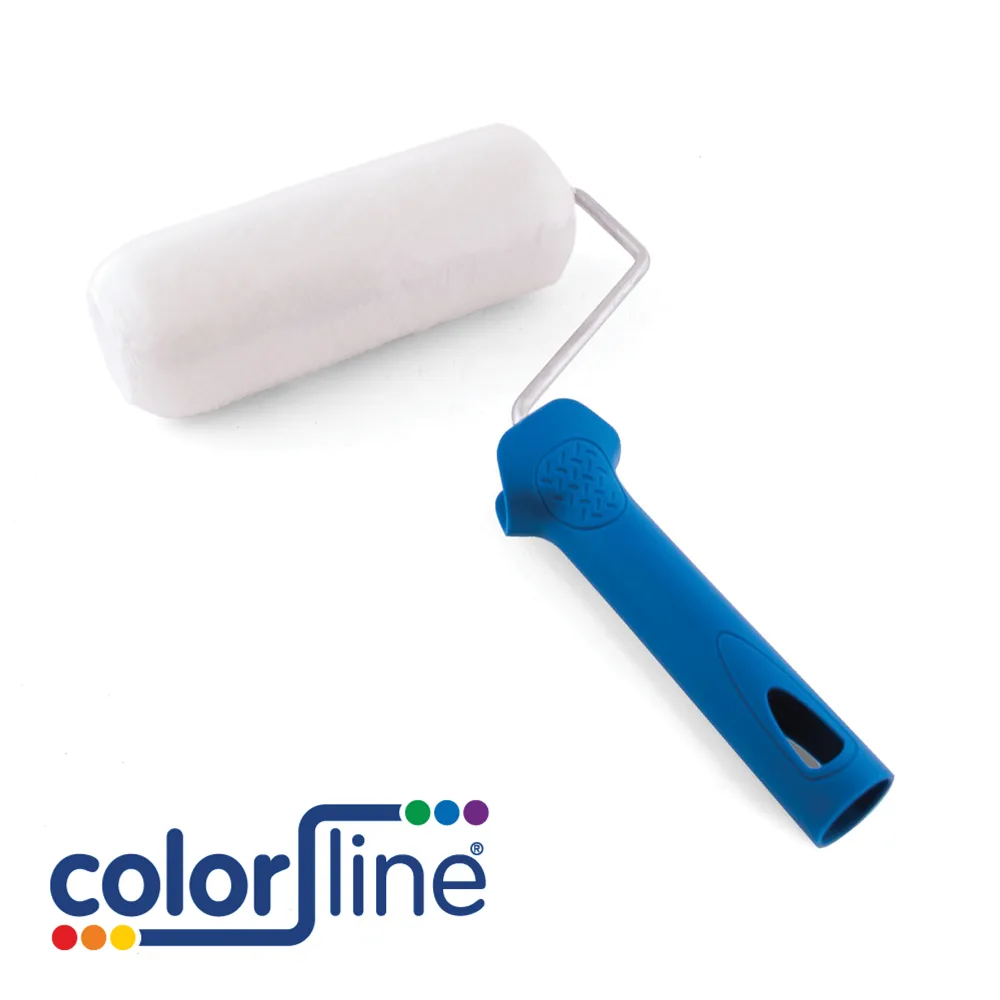 COLOR LINE Rouleau de peinture - STD, polyester, complet, jetable, 12 mm - 180 x 48 mm