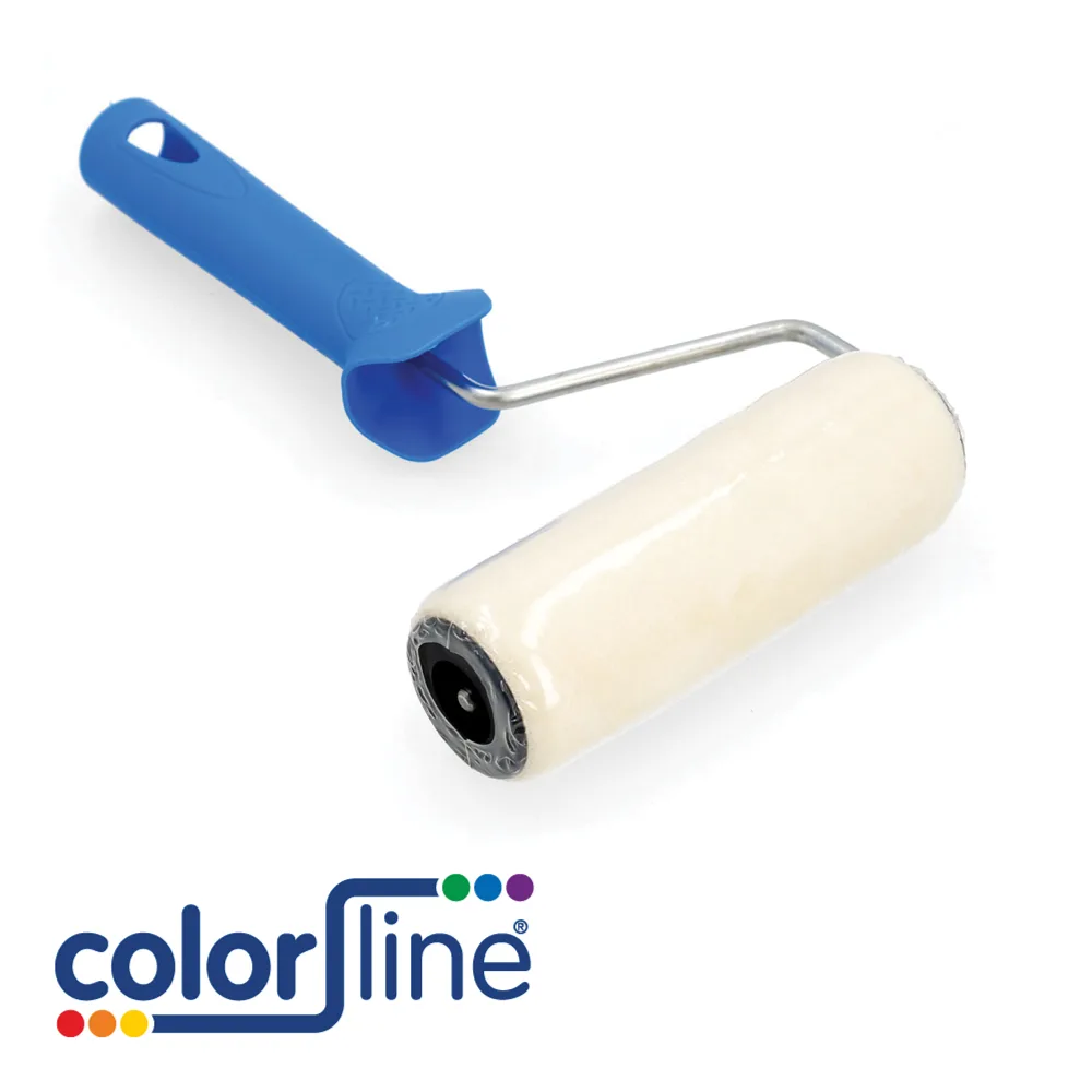 Rouleau de laqueur - PRO, velours pure laine, complet -150 mm - COLOR LINE