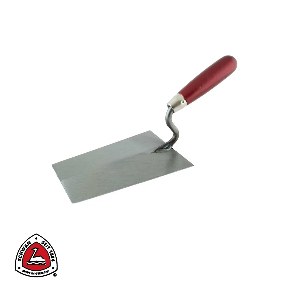 Truelle de plâtrier - professionnel - 160 x 120/95 x 1,2 mm - SCHWAN