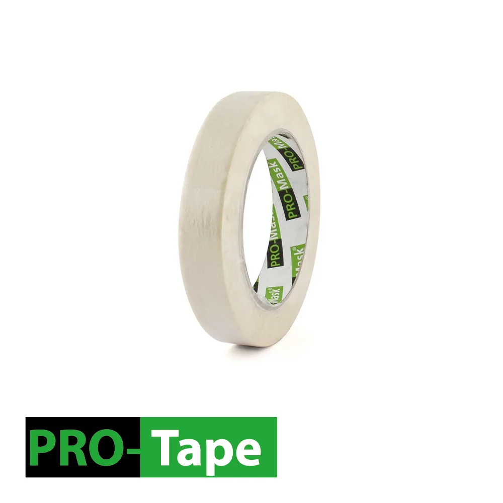 Tape de masquage - PRO-MASK UNIVERSAL, beige, 60 °C - 50 mm x 50 m - PRO-TAPE