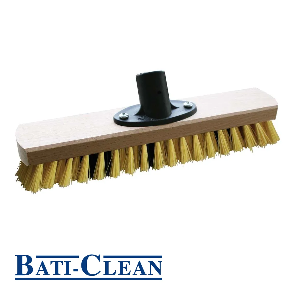 Brosse à récurer - 75% tampico, quick fix - 300 mm - BATI-CLEAN