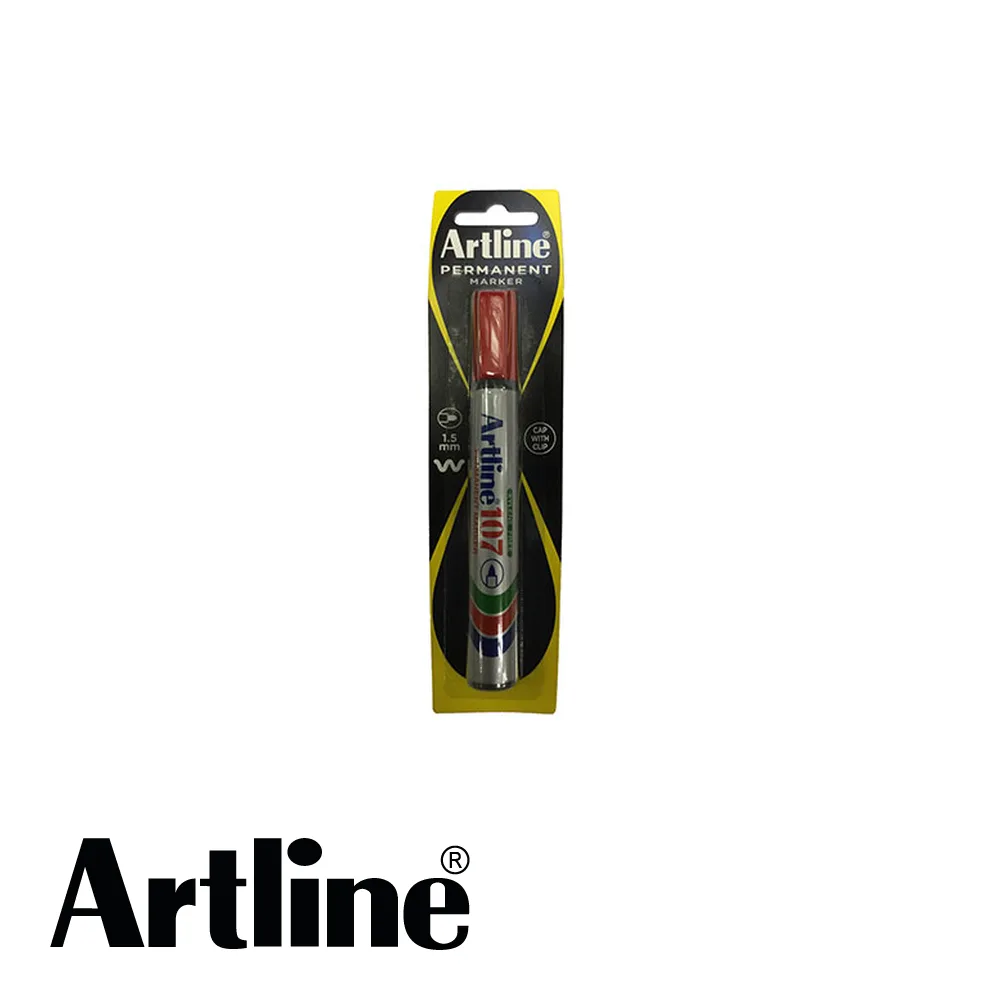 Marqueur - EK 107, rouge, pointe ronde - 1,5 mm - ARTLINE (0607202)