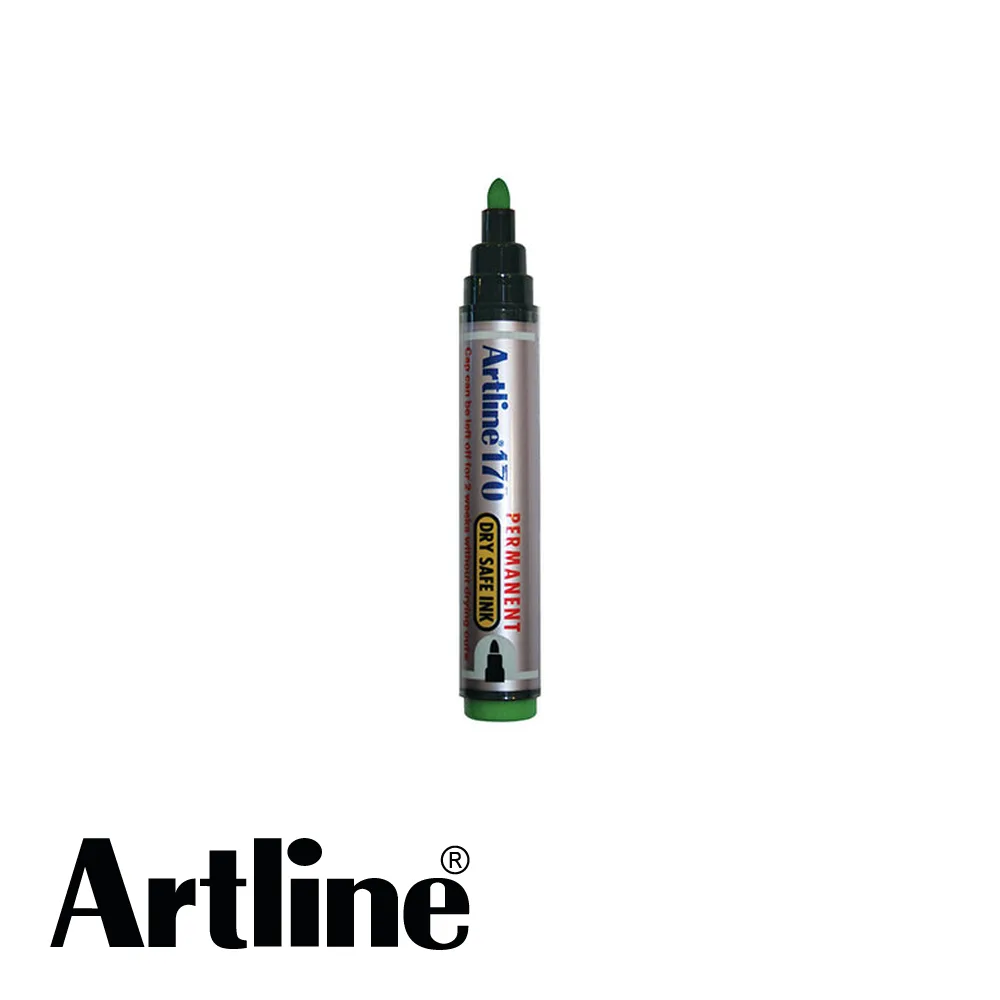 Marqueur - DRY SAFE 170, vert, pointe ronde - 2 mm - ARTLINE (0647304)