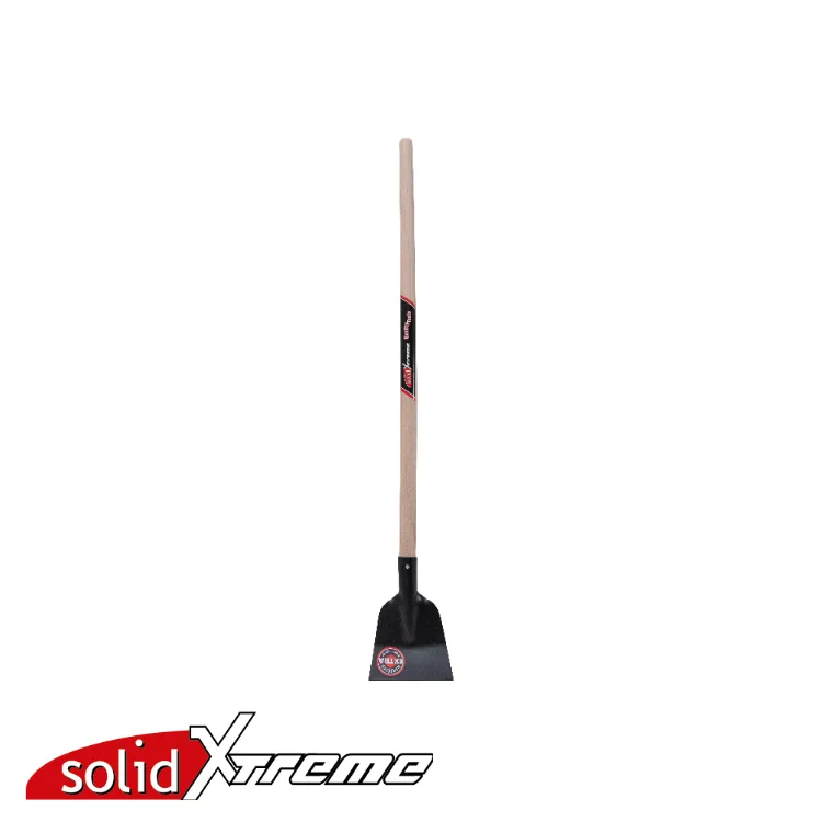 SOLID XTREME Racloir - courbé, acier forgé, 180 mm, manche bois, Ø 38 mm - 1100 mm