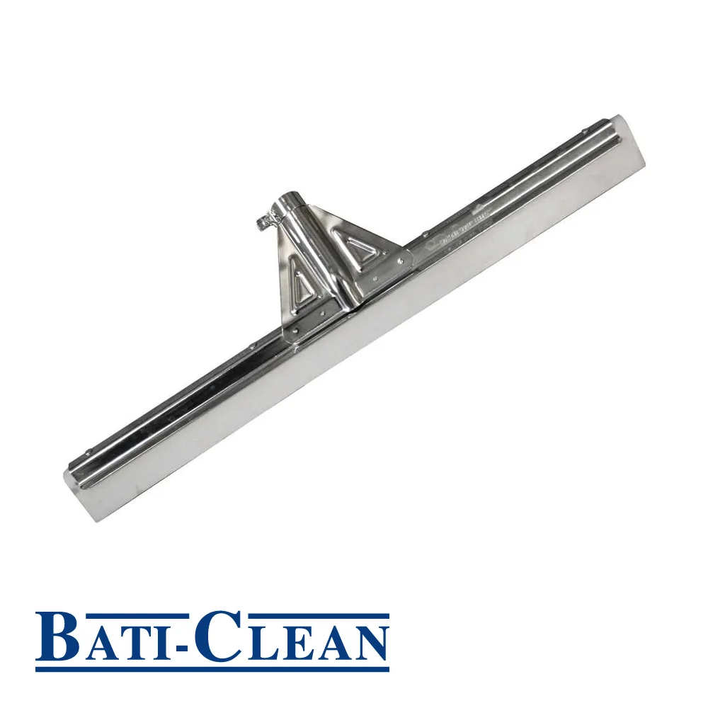 BATI-CLEAN Raclette de sol - blanc, caoutchouc cellulaire, protection anti-éclaboussures - 550 mm