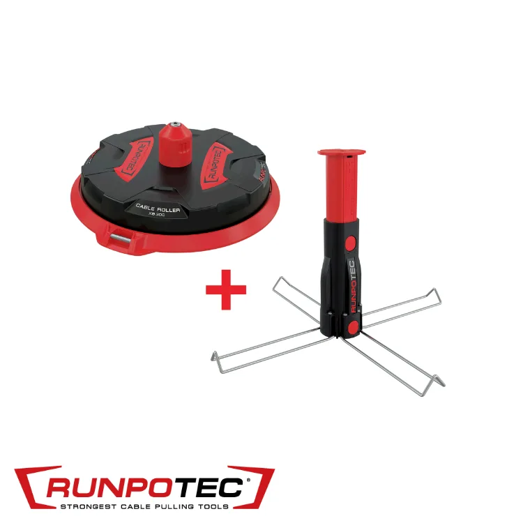 RUNPOTEC Set de dérouleurs de câble - MULTIFUNCTION SET X-BOARD XB 300 - Ø 300 mm