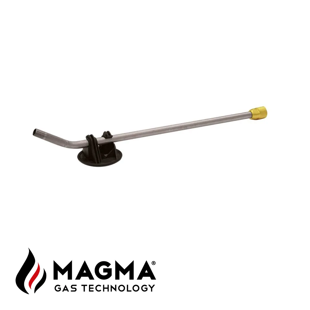 Rallonge - titanium, pour godets Magma, léger, pied en PVC - 400 mm - MAGMA