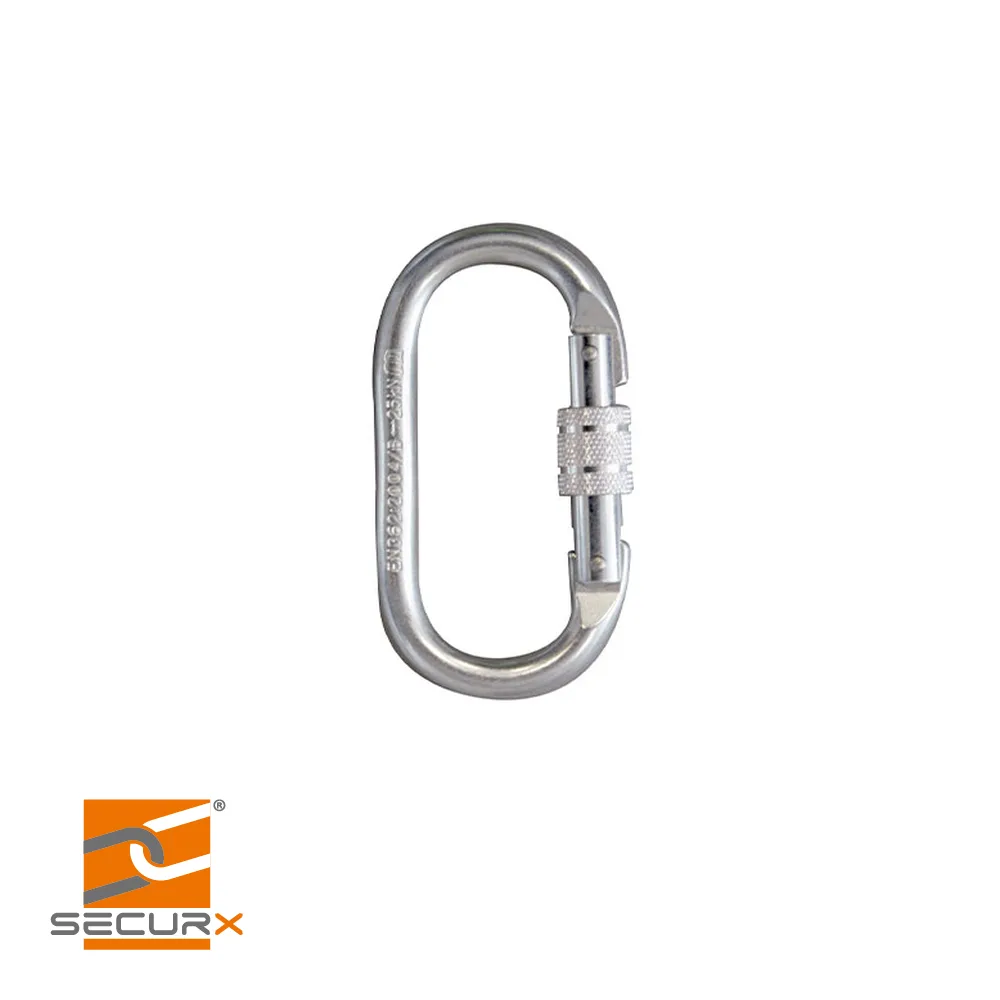 Mousqueton - SH10, acier - ouverture 18 mm - SECURX