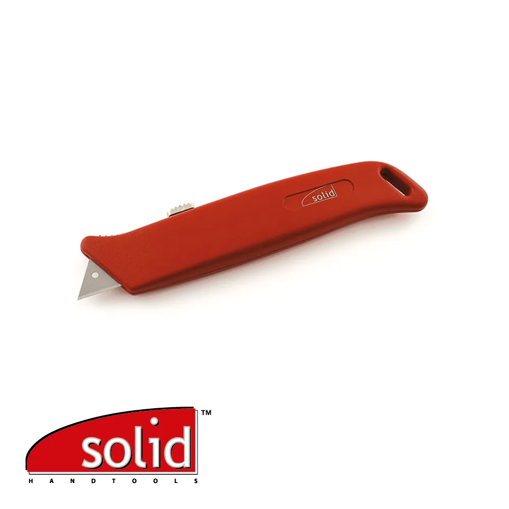Couteau universel - lame rétractable - 50 x 0,5 mm - SOLID
