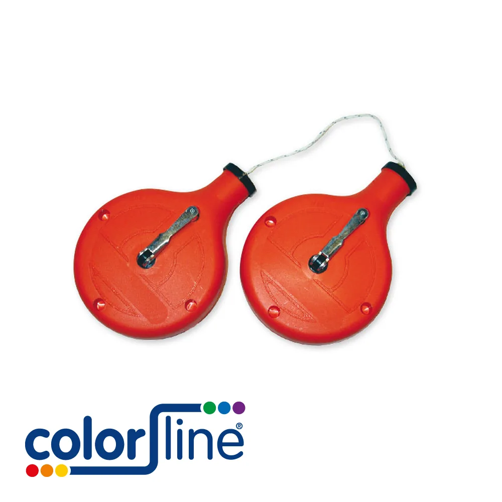 Cordeau traceur - RONDO DUO, double, ABS - 30 m x Ø 1,5 mm - COLOR LINE