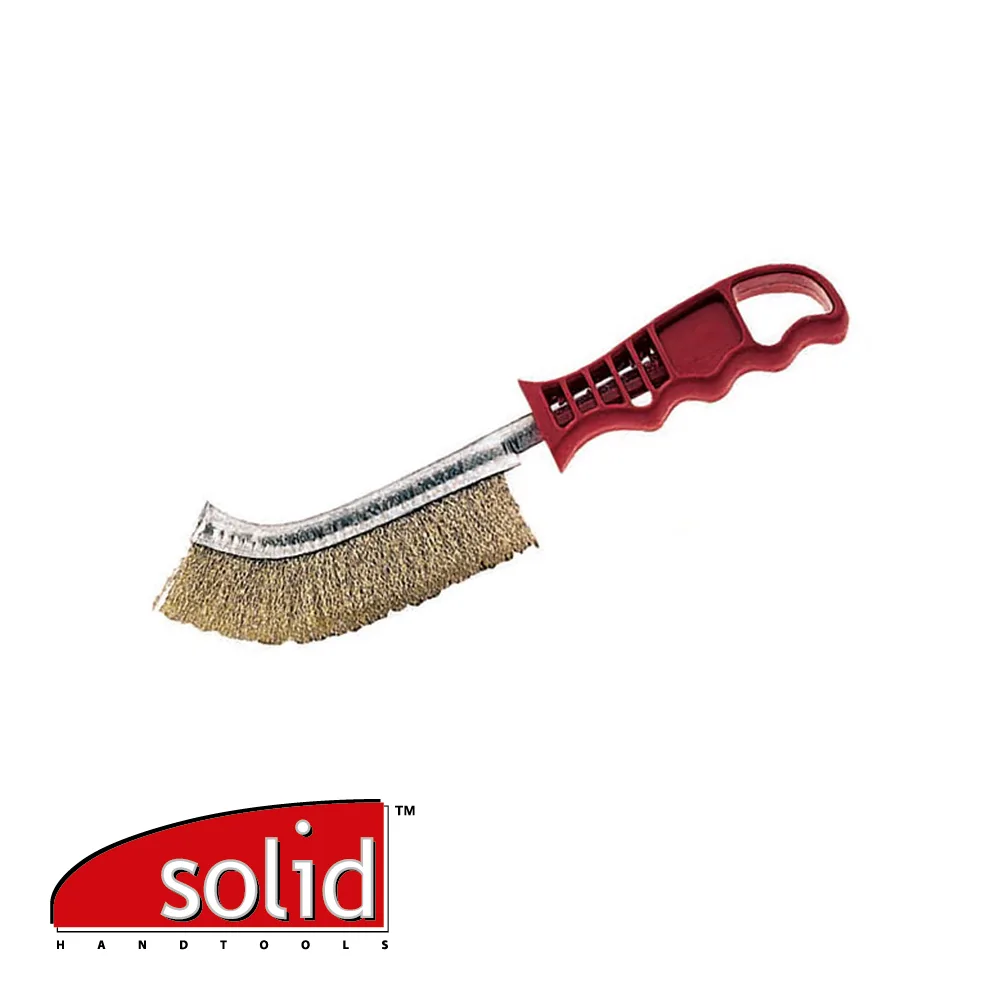 Brosse à main - SPID, acier, 0,30 mm - 260 mm - SOLID