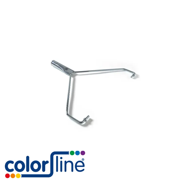 Monture - renforcé, pour rouleaux polyester - 250 mm - COLOR LINE