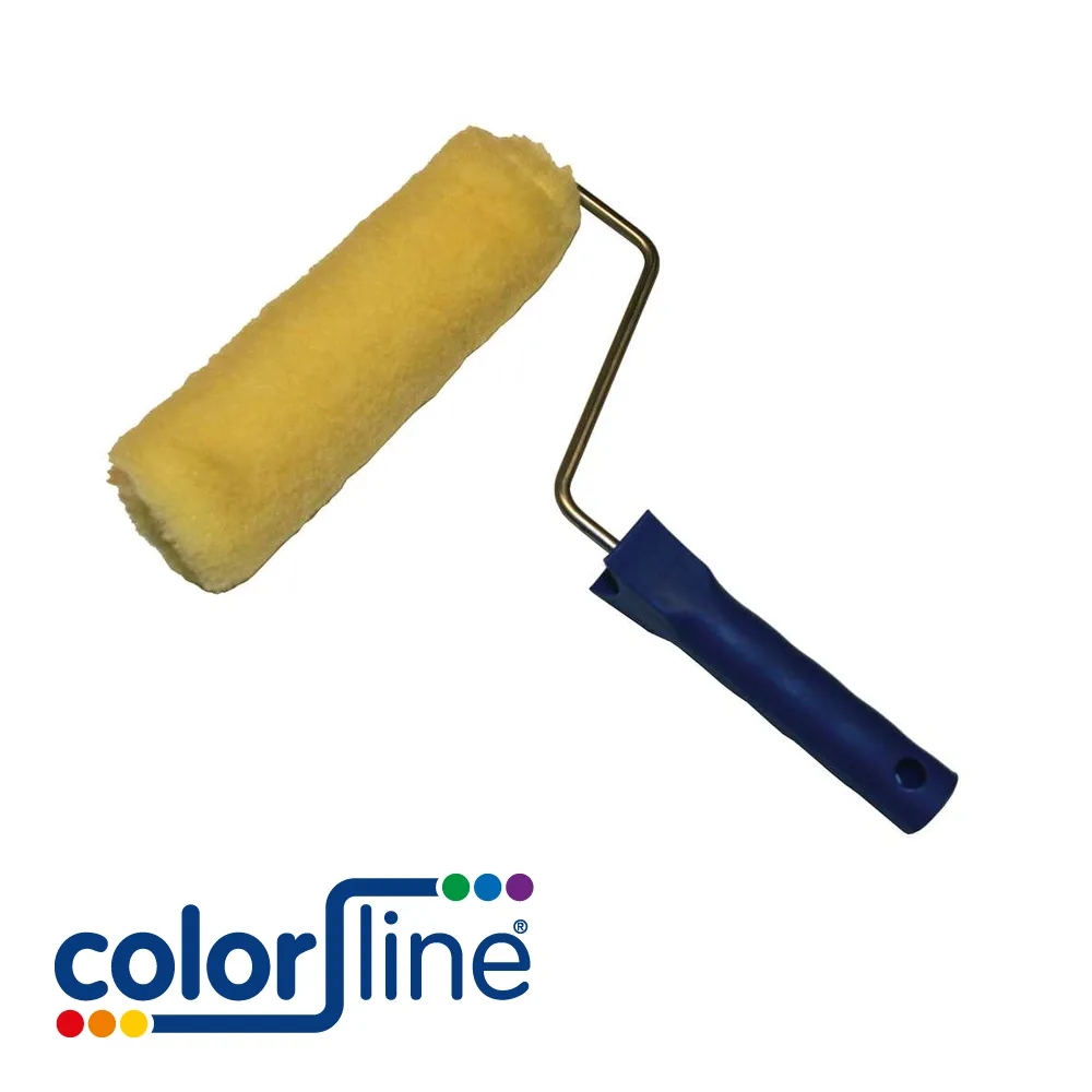 COLOR LINE Rouleau de peinture - STD, vestan polyester, complet, jetable, 12 mm - 180 x 40 mm