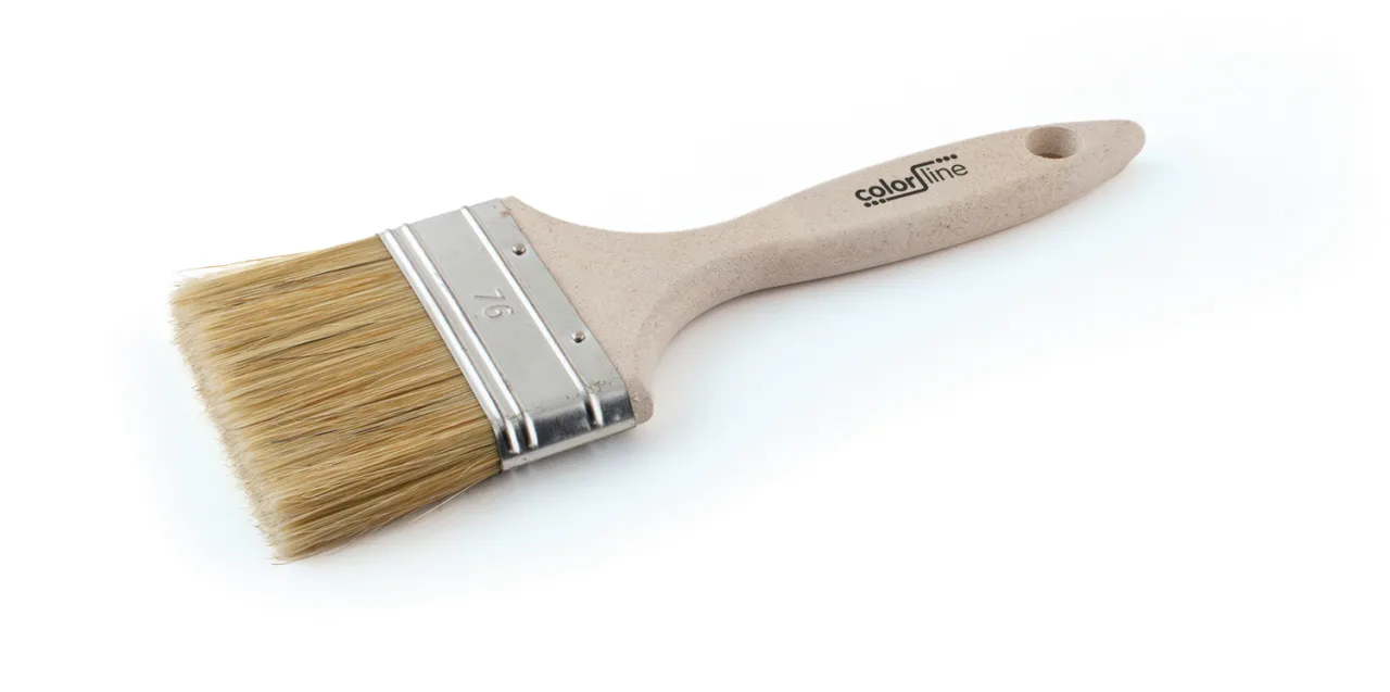 COLOR LINE Brosse de peintre - STD, plate, compo grip, fibres mixtes - 76 mm - ALL (EX BF S3070)