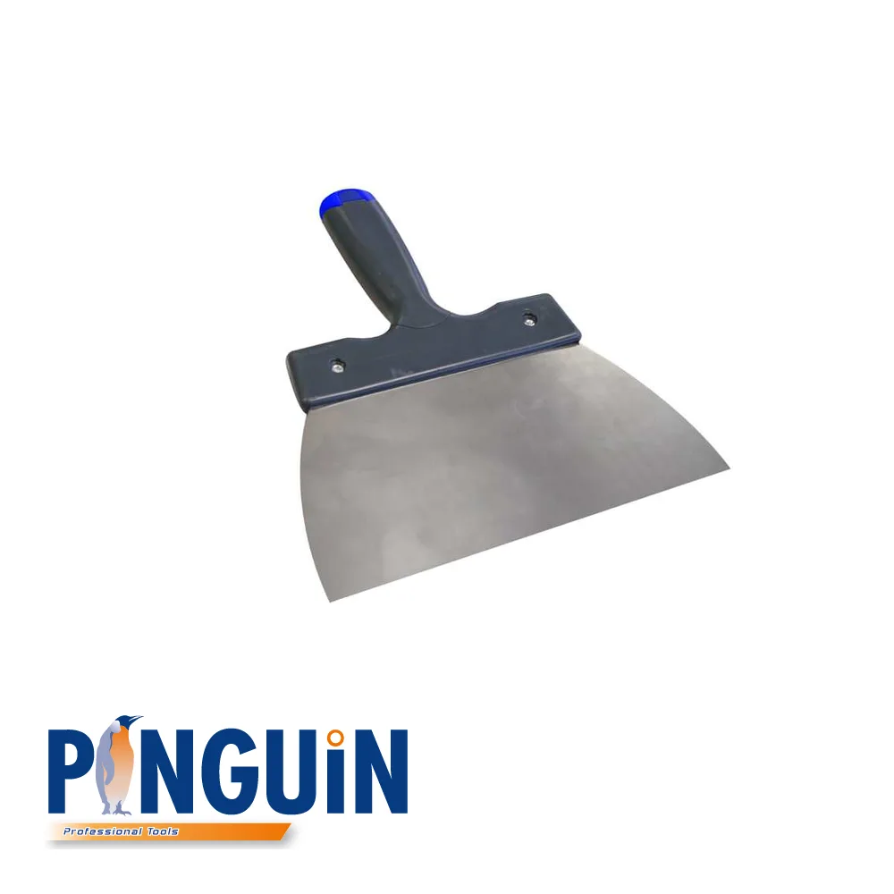 Couteau à enduire - inox, soft-grip - 100 mm - PINGUIN