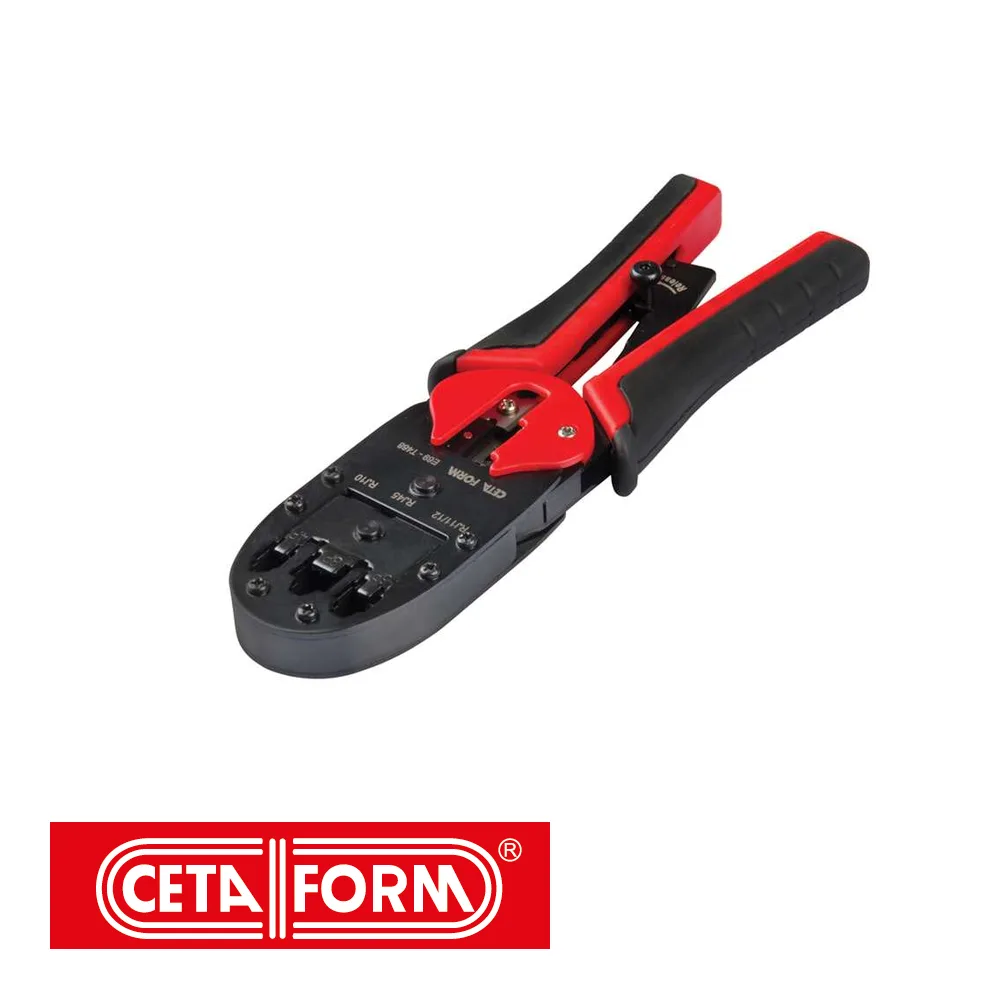Pince à sertir - pour fiches Western - RJ 10/11-12/45 - CETAFORM