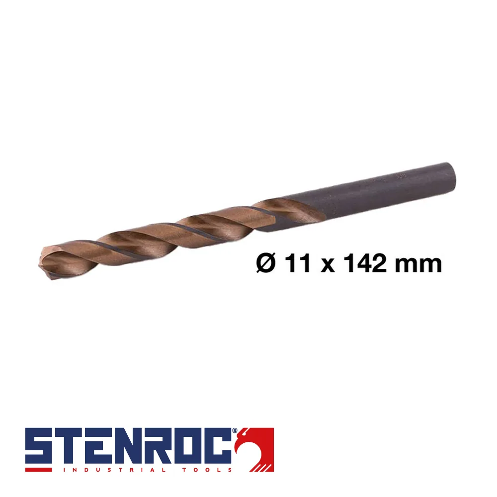 Foret à métaux - HSS-G TURBO DIN 338, W-Tip - 11,0 mm - STENROC