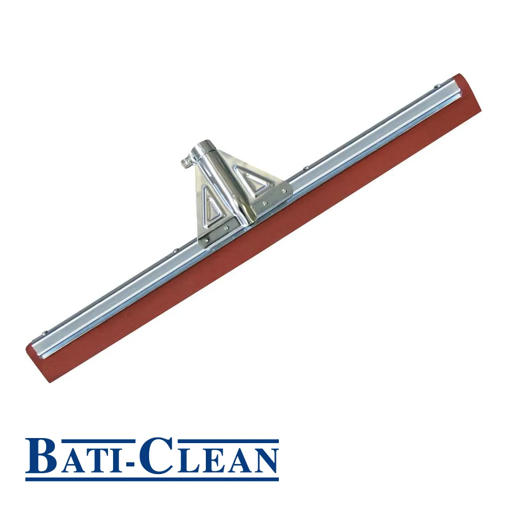 BATI-CLEAN Raclette de sol - rouge, caoutchouc, résistant au huiles et acides - 550 mm