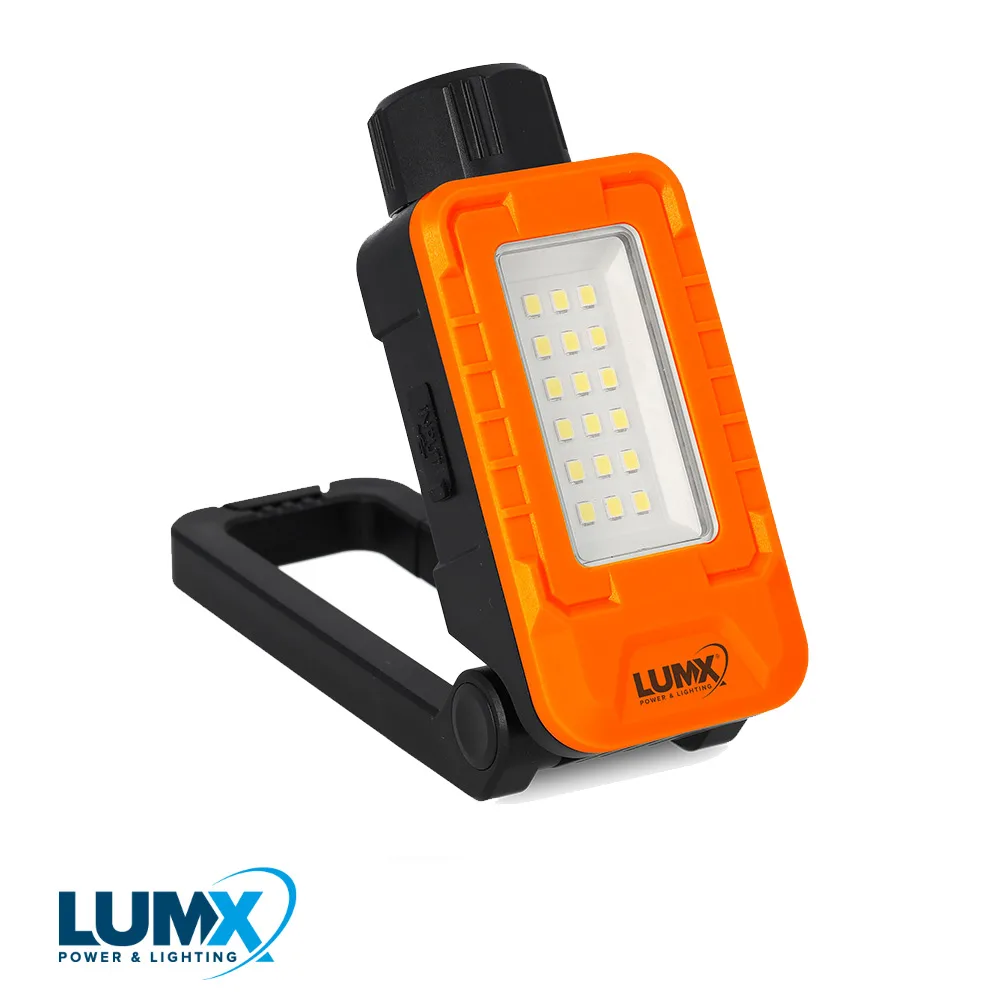 LUMX Lampe d'inspection LED - XS-6, rechargeable, 6W, 600 lm, display 12 pc, prix/pc (EX LM 52000)
