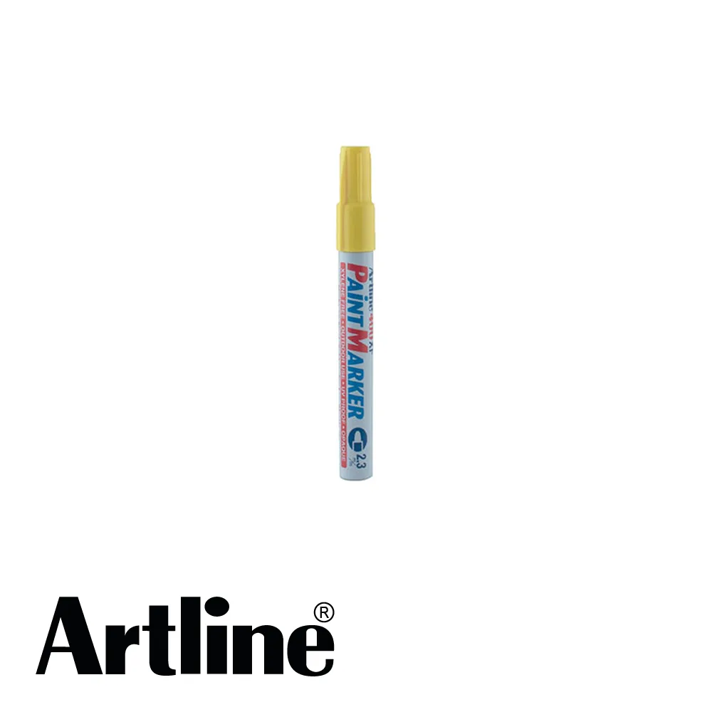 Paint marker - 400 XF, jaune, pointe ronde - 2,3 mm - ARTLINE