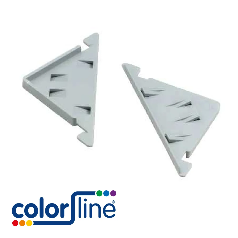 Tendeurs de cordeaux - pour carrelage, gris, prix par paire - COLOR LINE