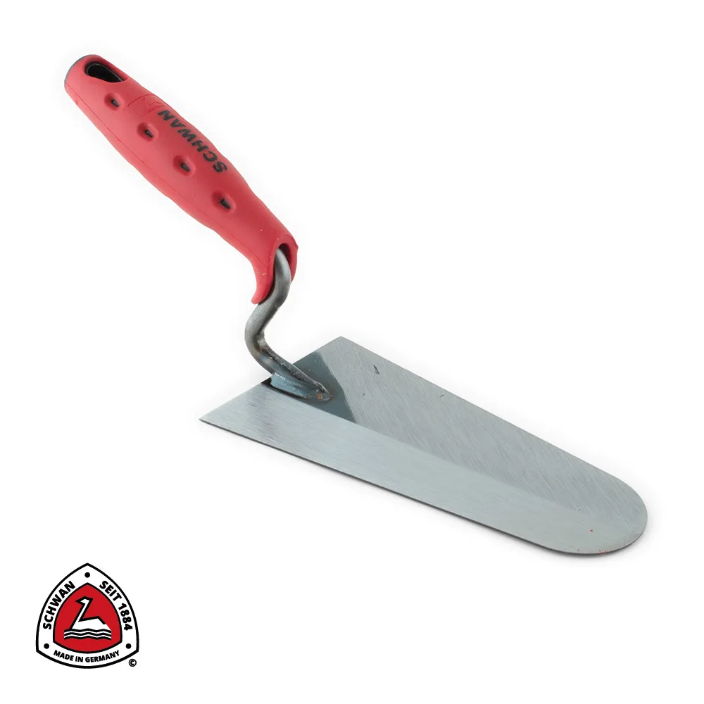 Truelle à polir - standard, nez arrondi, soft-grip - 180 x 90 x 1,2 mm - SCHWAN