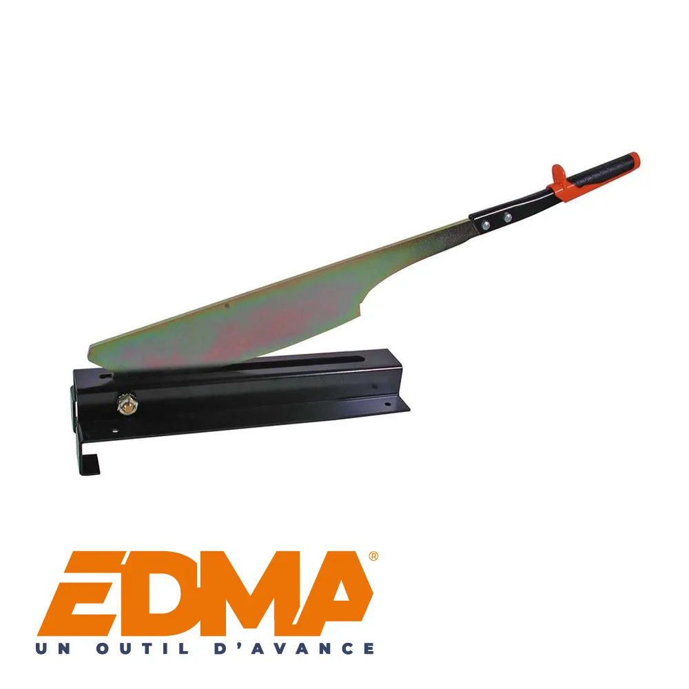 Cisaille guillotine - PRO MAT COUP, pour ardoises - 210 mm - EDMA
