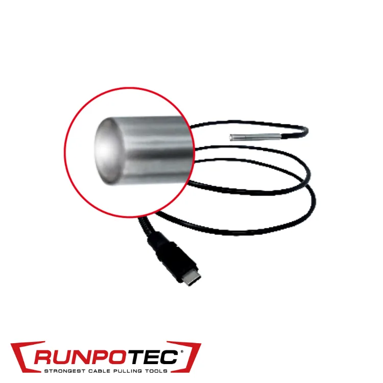 RUNPOTEC Tête de caméra flexible - pour RUNPOCAM RC3, IP 67 - Ø 3,9 mm x 1,0 m