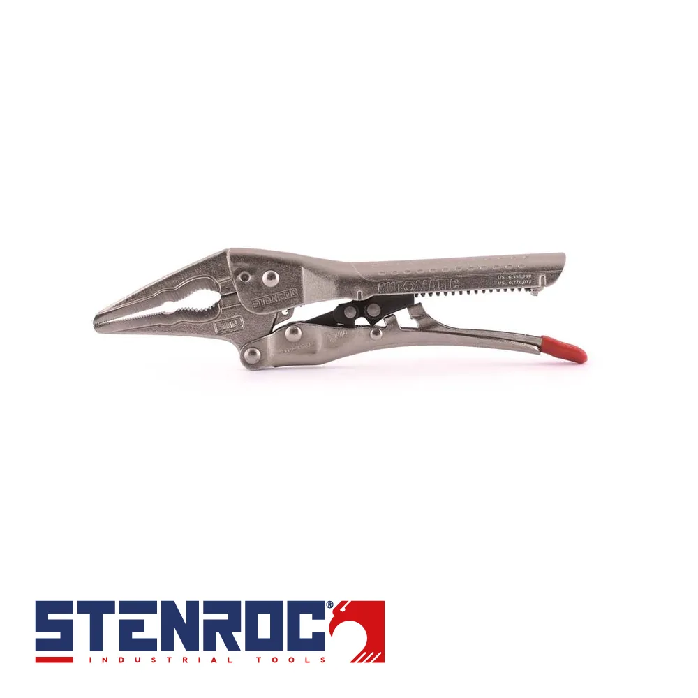 Pince-étau à bec long - 7-NN, coupe-câble, automatique - 200 mm - STENROC