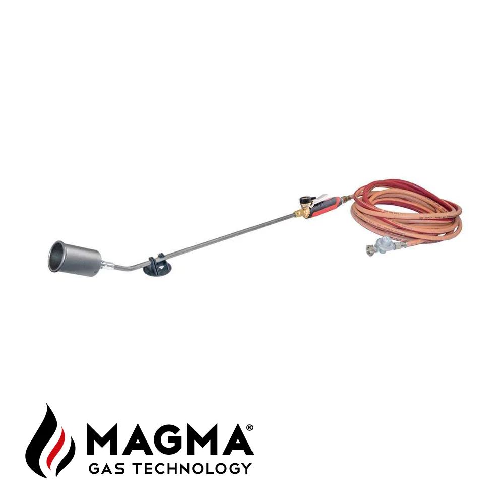 MAGMA Lance roofing - SUPER TURBO SETS TITAN, soft-grip, tuyau 10m, détendeur, Ø 60mm - 900 mm