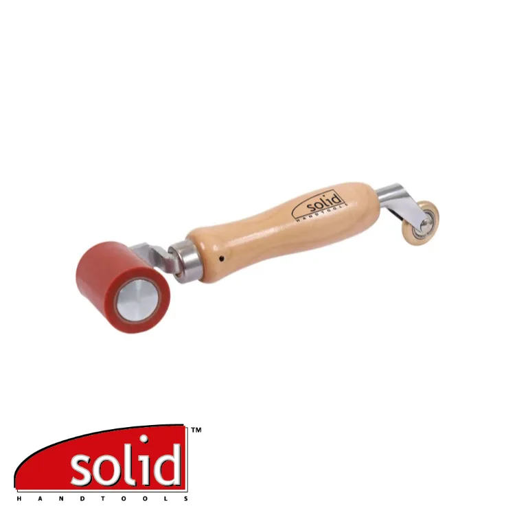 SOLID Rouleau de pression - COMBI, silicium, roue laiton Ø 30 x 6 mm - Ø 33 x 28 mm