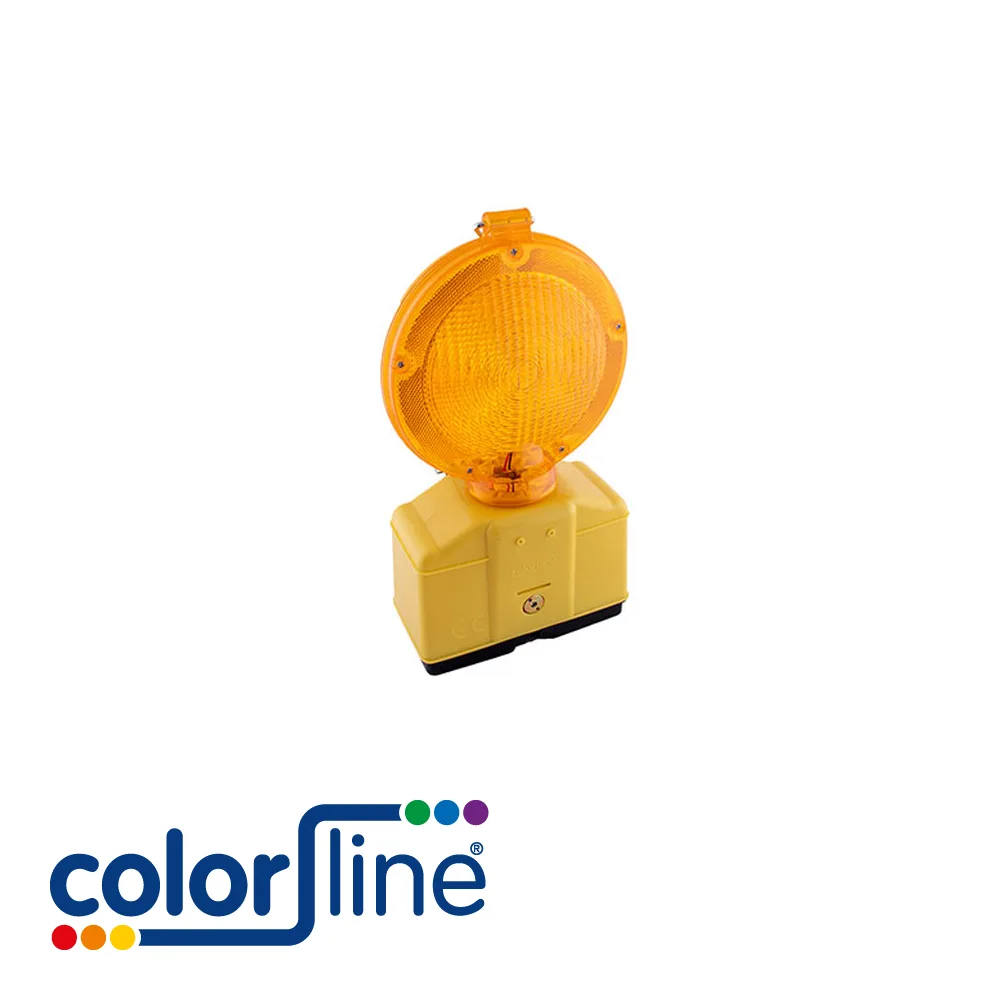 Lampe clignotante - 2000 LED, jaune - Ø 180 mm - COLOR LINE