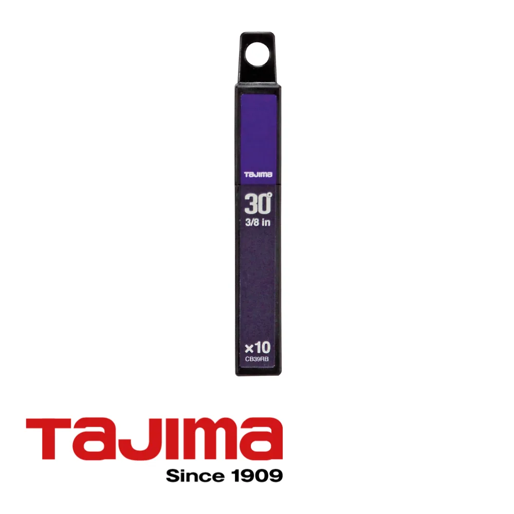 TAJIMA Lames sécables - PREMIUM RAZAR BLACK, 30°, prix par 10 pc. - 9 x 0,38 mm