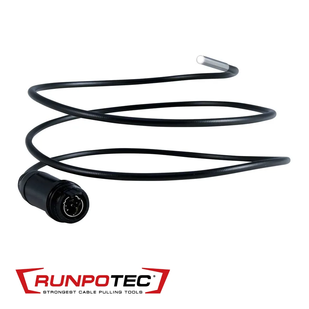 RUNPOTEC Tête de caméra flexible - pour RUNPOCAM RC2, IP 67 - Ø 3,9 mm x 1,0 m