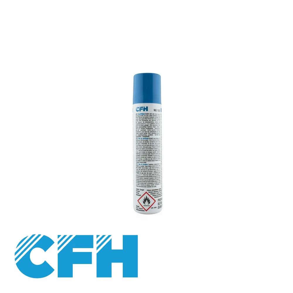Recharge de gaz - 86% butane + 14% propane - 100 ml - CFH
