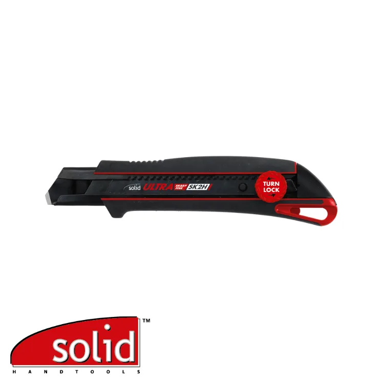 Cutter - turn-lock, noir, soft-grip - 25 mm - SOLID (EX ZE 7925)