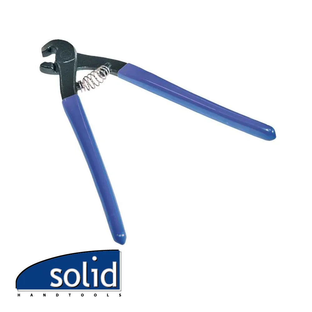 Pince bec perroquet - avec ressort - 190 mm - SOLID