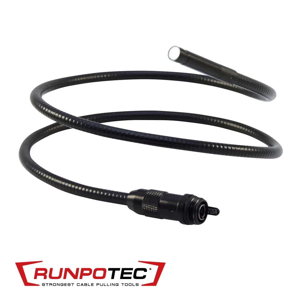 RUNPOTEC Tête de caméra flexible - pour RUNPOCAM RC2, IP 67 - Ø 9,0 mm x 0,8 m