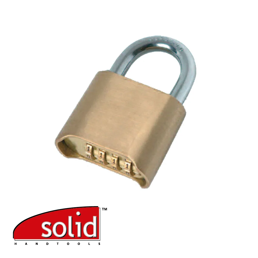 Cadenas - laiton, à combinaison - 50 mm - SOLID