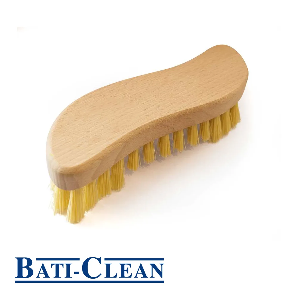 Brosse à récurer - fibres mexillon, avec nez - 185 mm - BATI-CLEAN