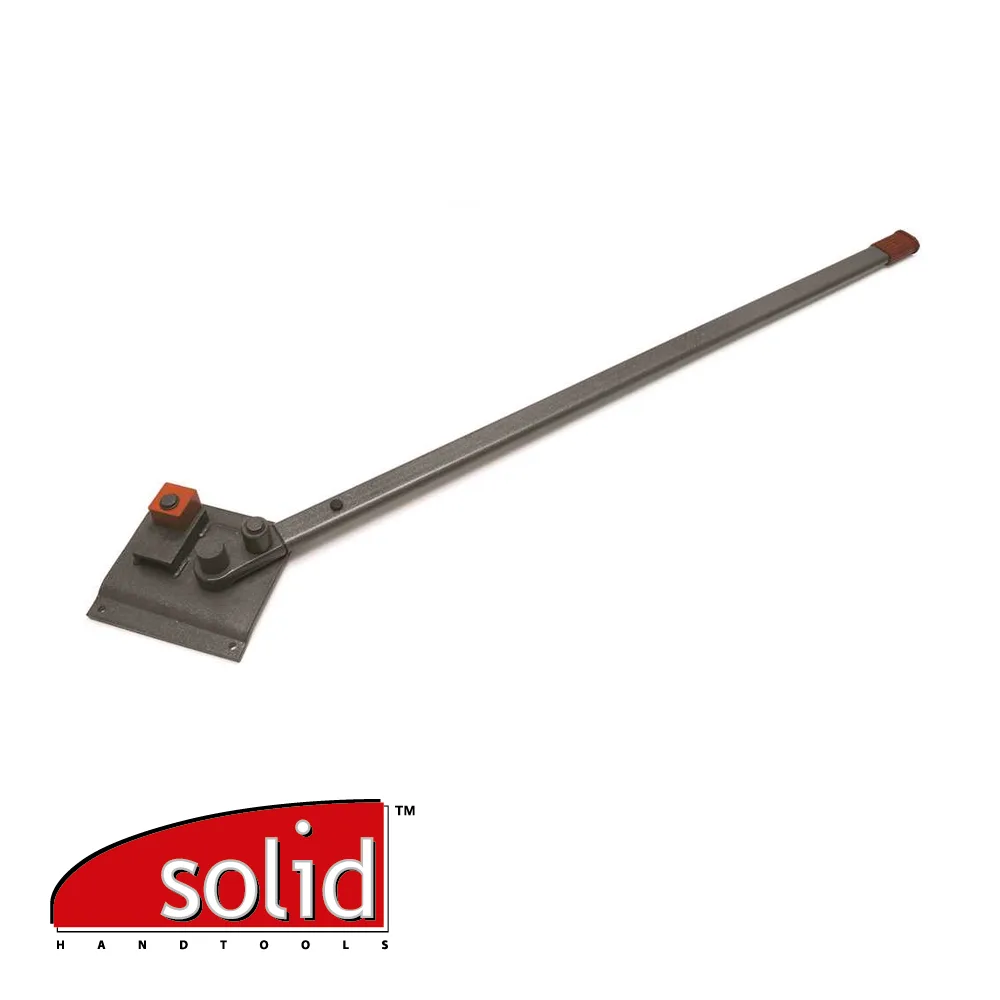 Forme à couder - pour fer à béton, max. Ø 22 mm - 220 x 220 mm - SOLID